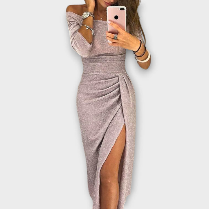 Lena | Robe élégante décolletée