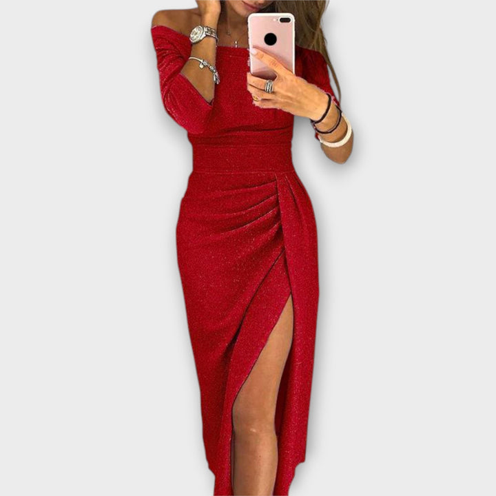 Lena | Robe élégante décolletée