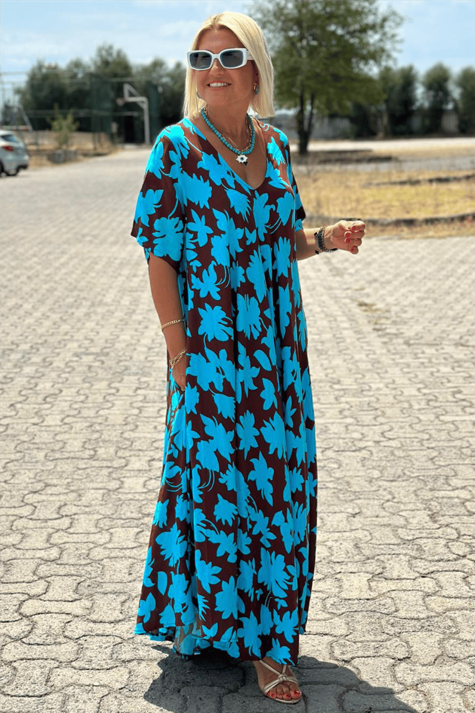 Ramila™ | Robe Élégante avec Couverture pour le Ventre