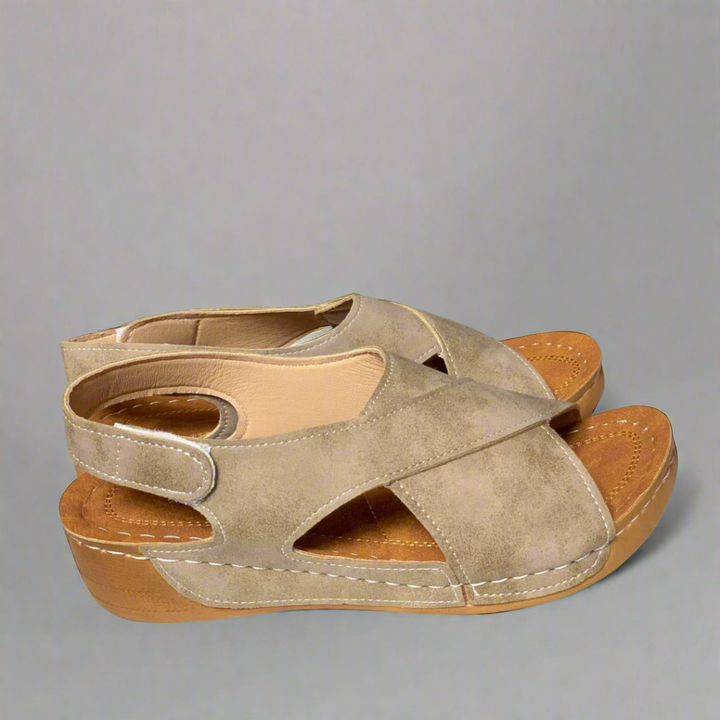 Sonnhild | Sandales Premium Artisanales en Bleu Marine