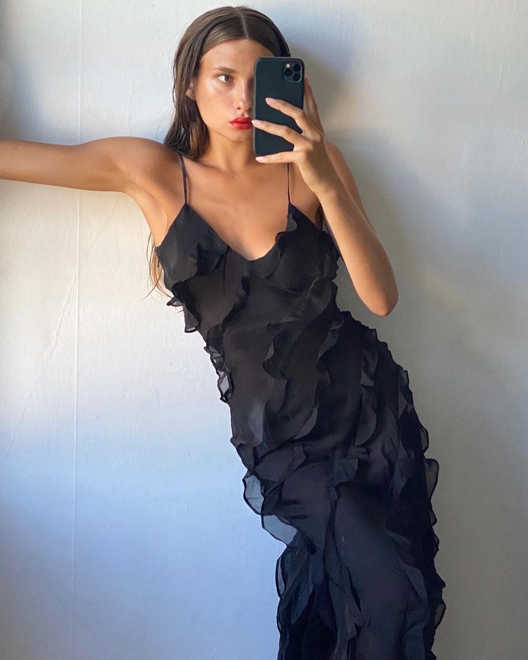 Zara - Robe avec volants