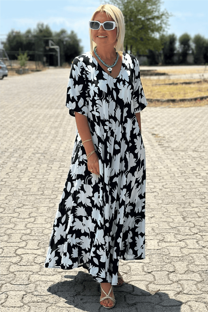 Ramila™ | Robe Élégante avec Couverture pour le Ventre