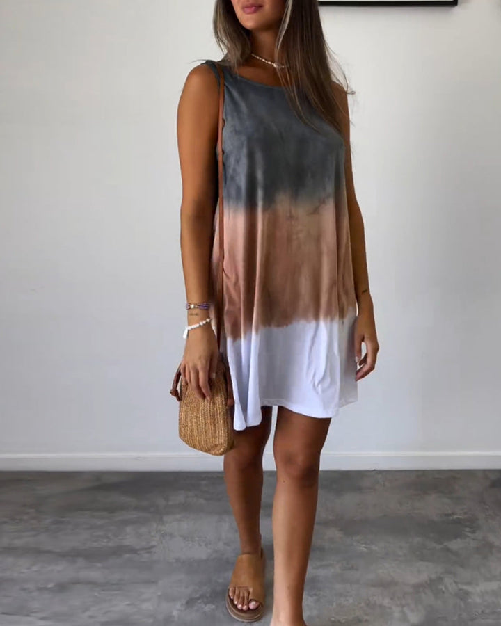 Laura™ | Robe Sans Manches Luxe Décontractée