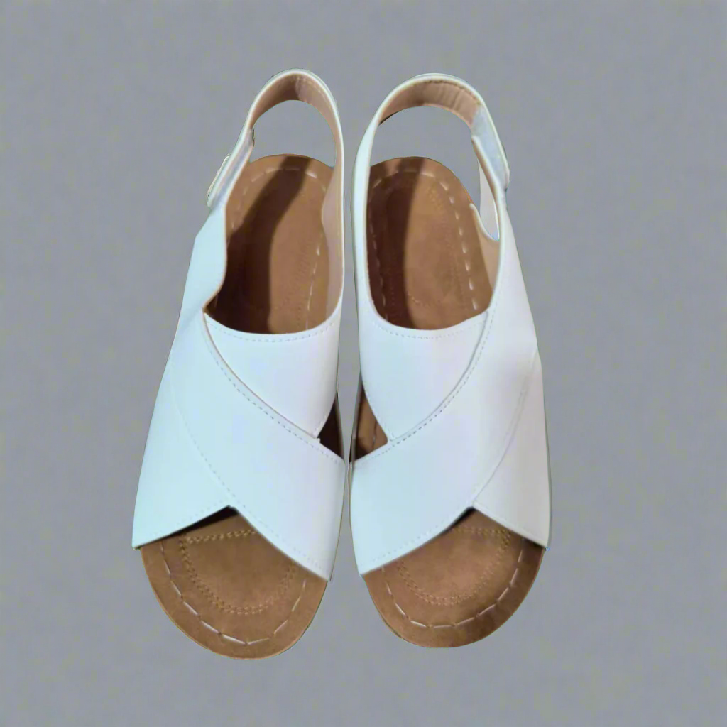 Sonnhild | Sandales Premium Artisanales en Bleu Marine