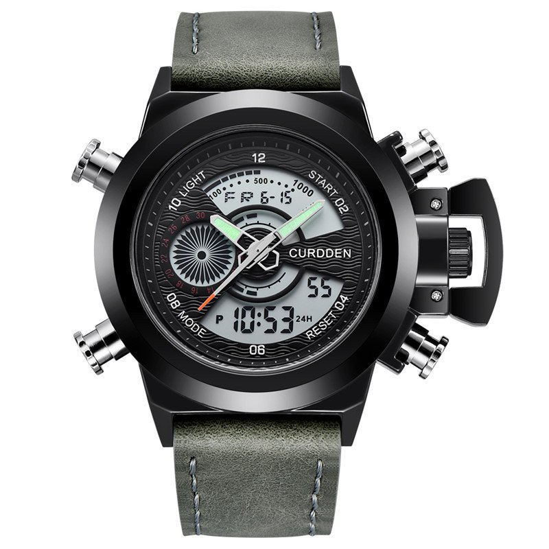 Montre Chronographe de Mode à Double Temps Ur™ Olsen & Olsen