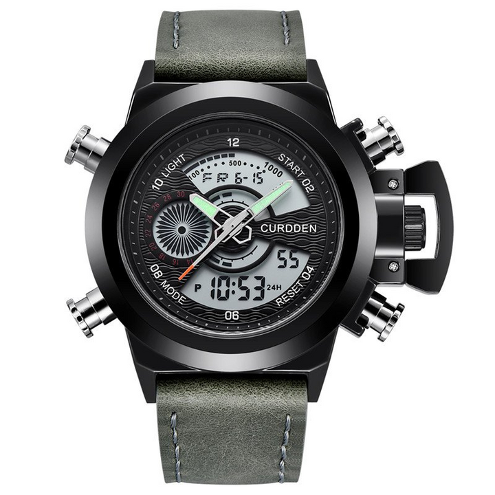 Montre Chronographe de Mode à Double Temps Ur™ Olsen & Olsen