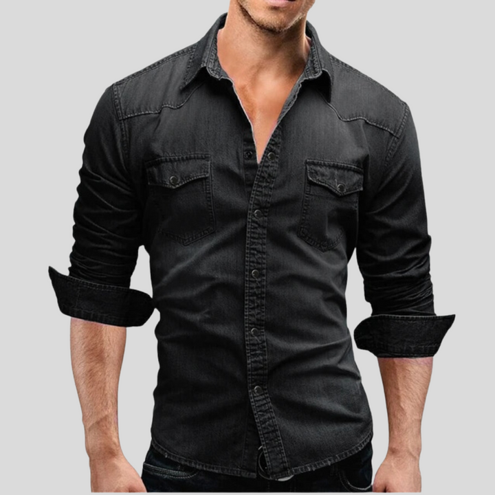 Lexon™ | Chemise en Jean Élégante et Polyvalente
