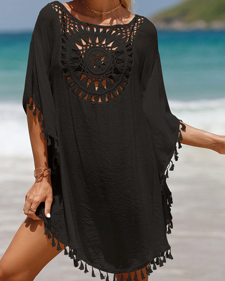 Elise™ | Serviette de Plage avec Franges