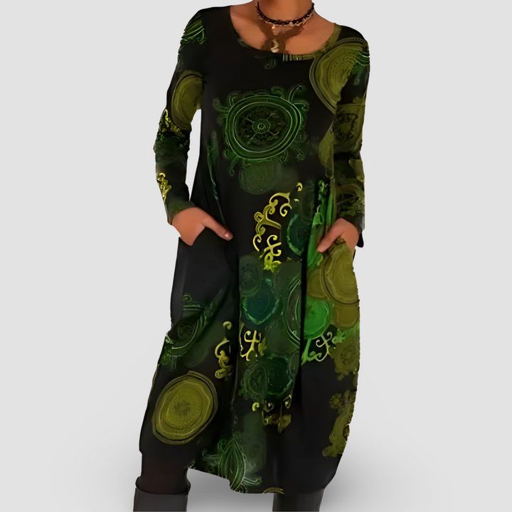 Lunaris™ | Robe d'hiver à l'élégance bohème