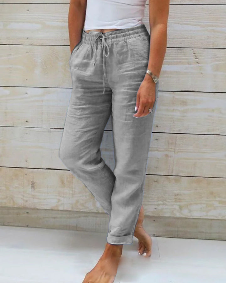 Luchy™ | Pantalon Élégant Léger avec Taille Élastique