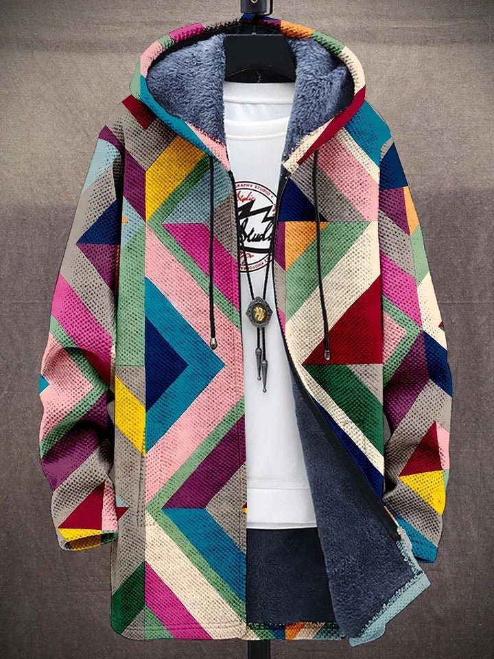Elari™ | Cardigan avec Déclaration Artistique et Imprimé Unique
