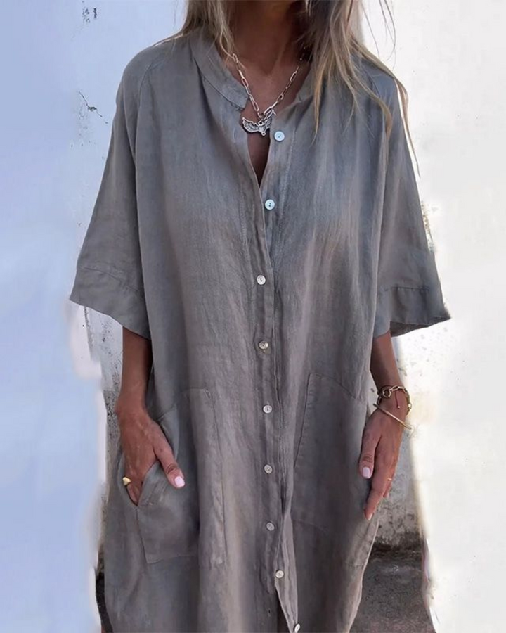Melanie™ | Robe Chemise Décontractée