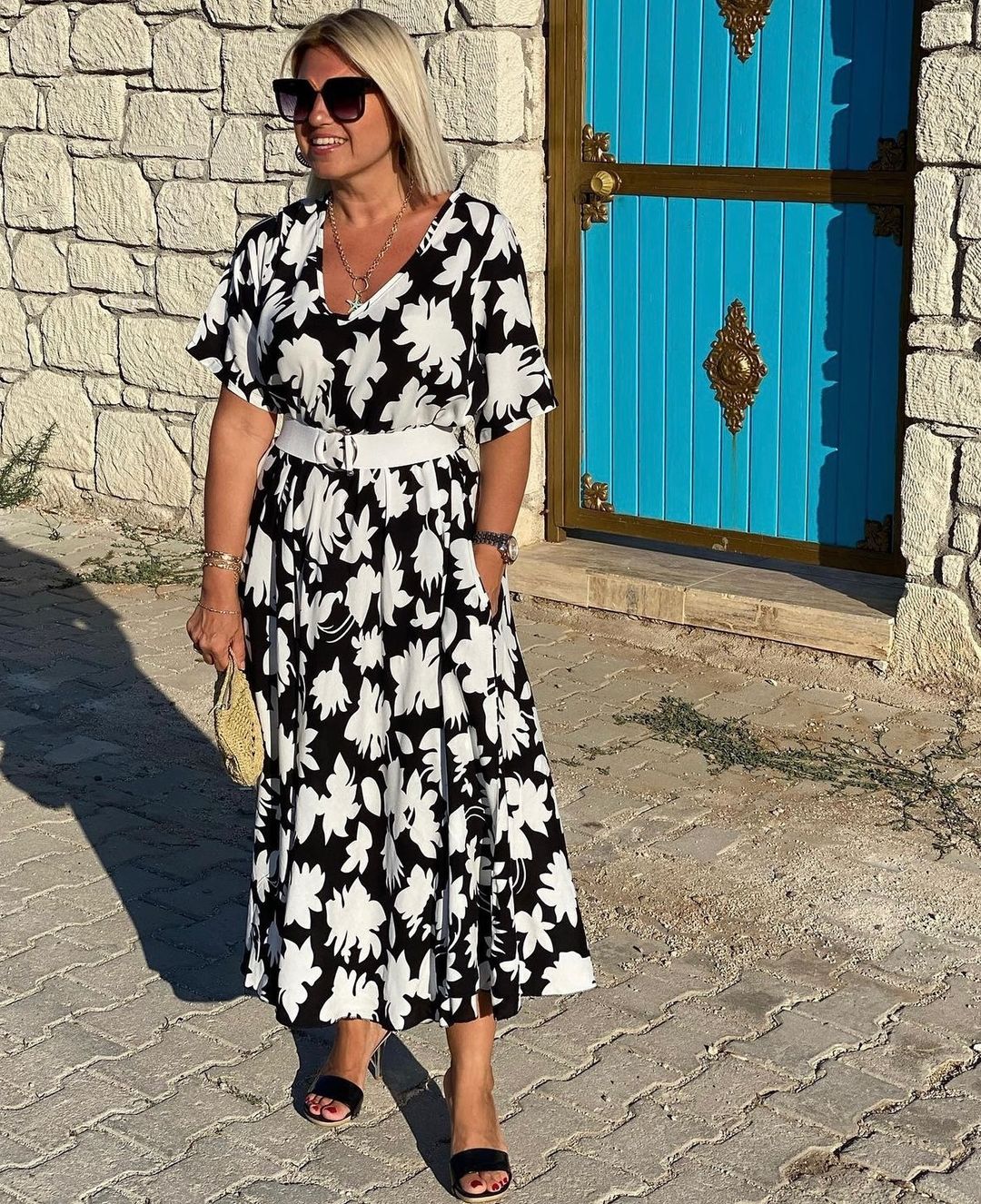 Ramila™ | Robe Élégante avec Couverture pour le Ventre