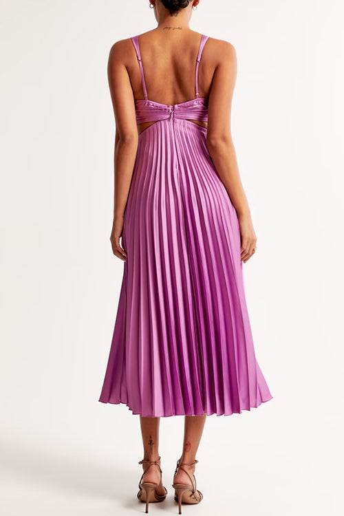 Elsa | Robe Maxidress Plissée Élégante