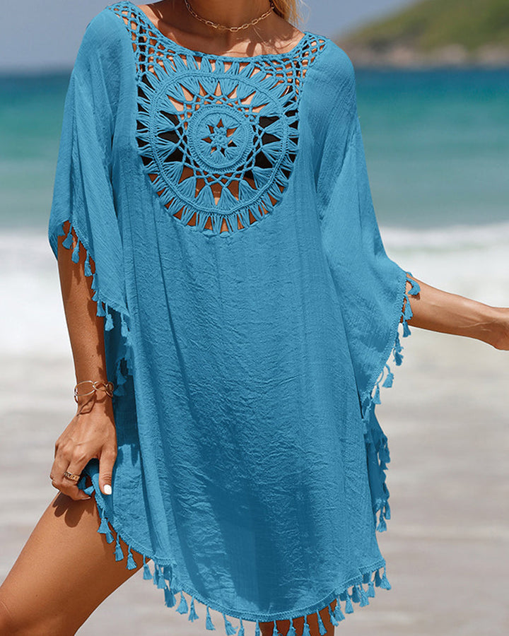 Elise™ | Serviette de Plage avec Franges