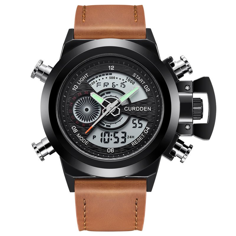Montre Chronographe de Mode à Double Temps Ur™ Olsen & Olsen