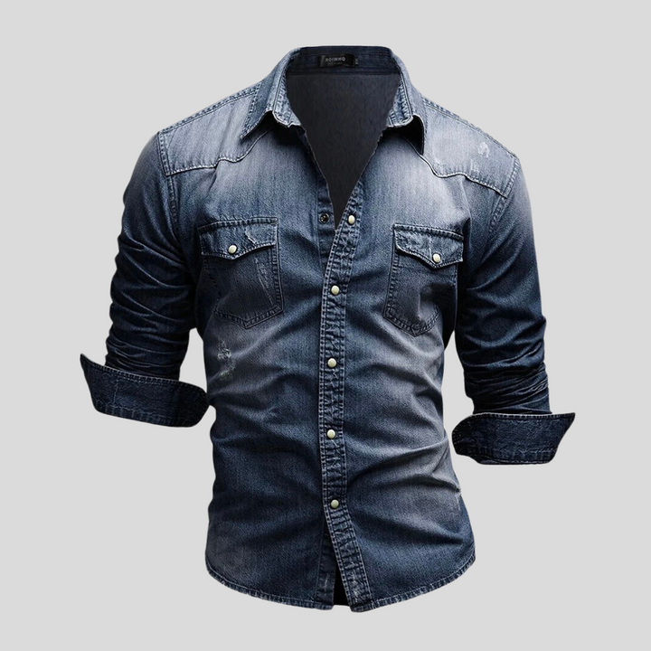 Lexon™ | Chemise en Jean Élégante et Polyvalente