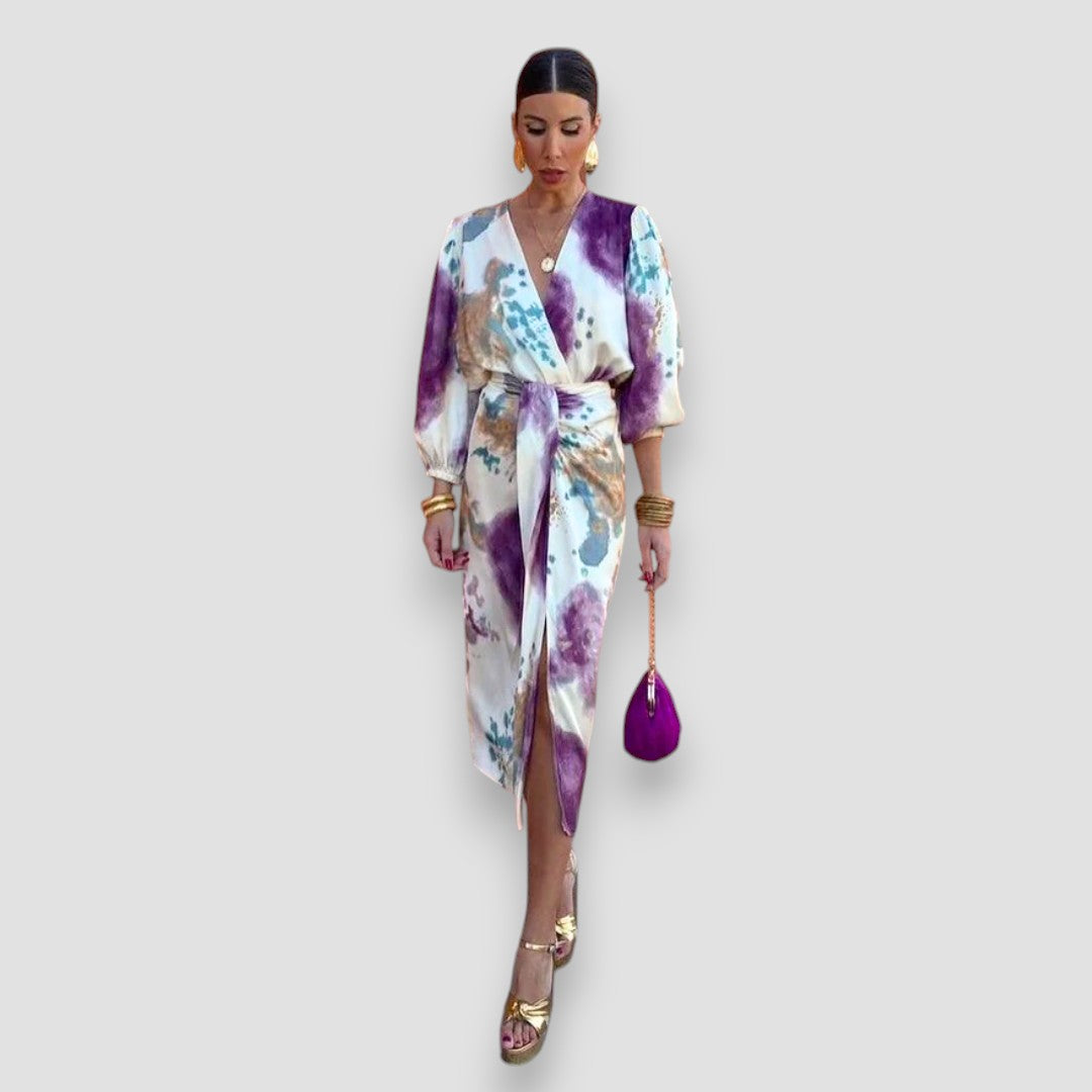 Larissa | Robe Élégante avec Décolleté en V