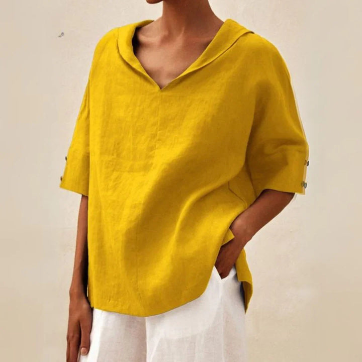 Aira™ | Blouse décontractée aérienne avec décolleté en V