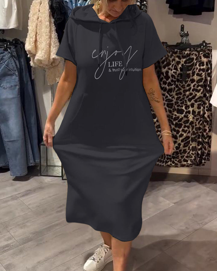 Saskia™ | Robe à Capuche Décontractée