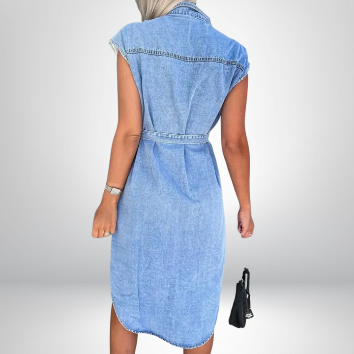 Sofia® | Robe en Denim Chic Quotidien