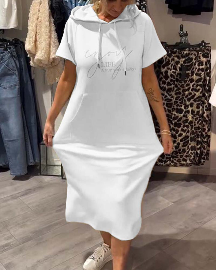 Saskia™ | Robe à Capuche Décontractée