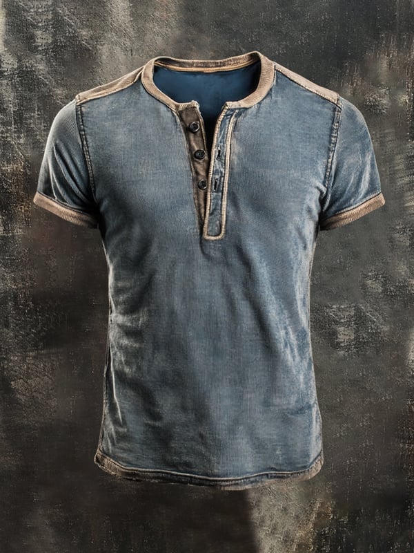 Henry™ | Haut Henley décontracté