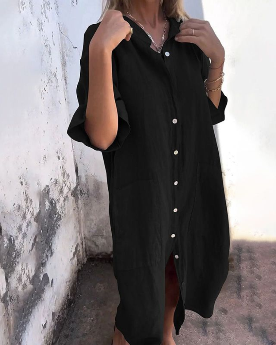 Melanie™ | Robe Chemise Décontractée
