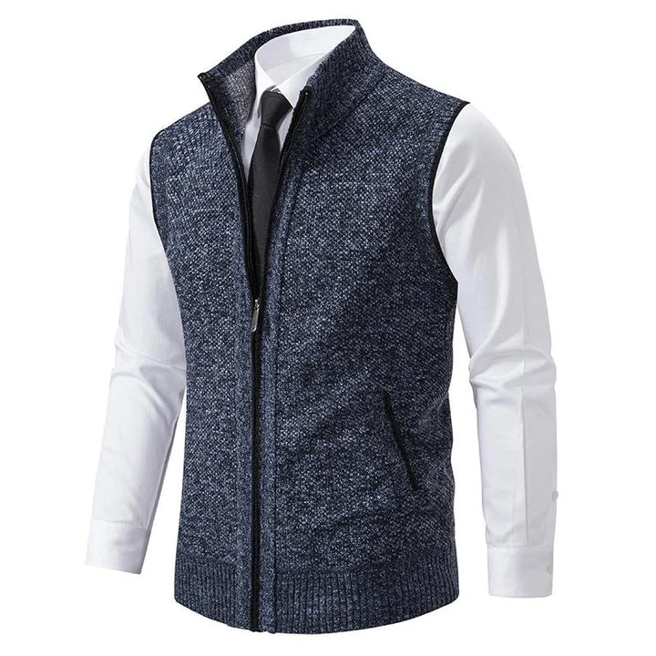 Aiden™ | Gilet polaire tricoté sans manches