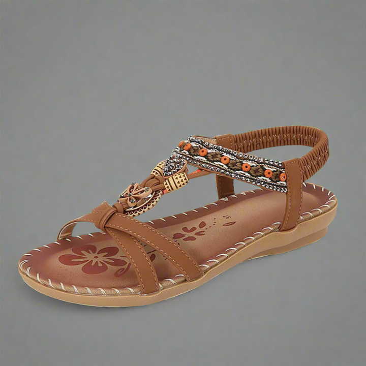 Corinna | Sandales d'été artisanales en matériau premium
