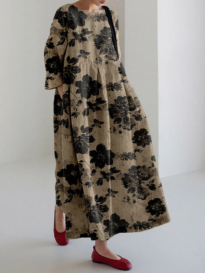 Nerisse™ - Robe Imprimée Botanique