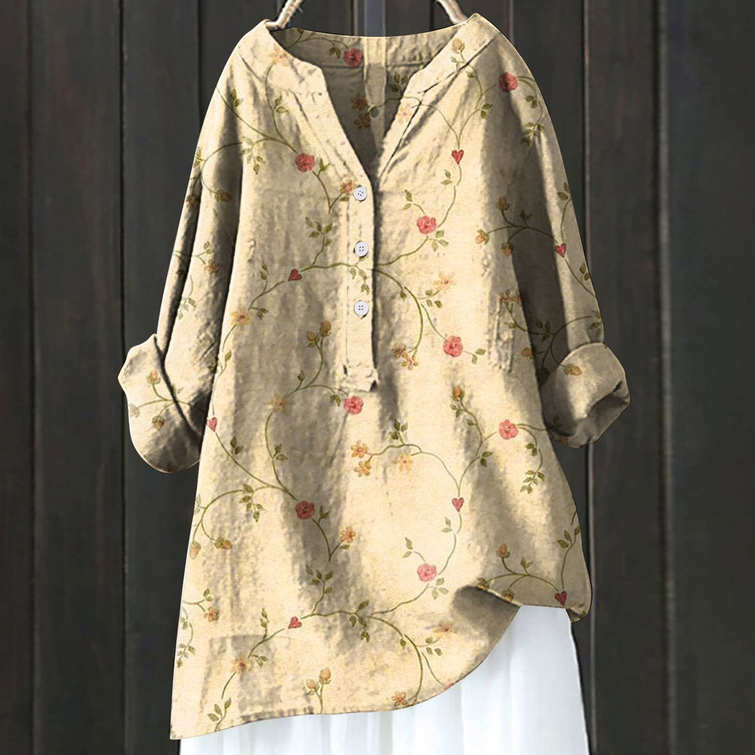 Juliette™ | Robe chemise fleurie