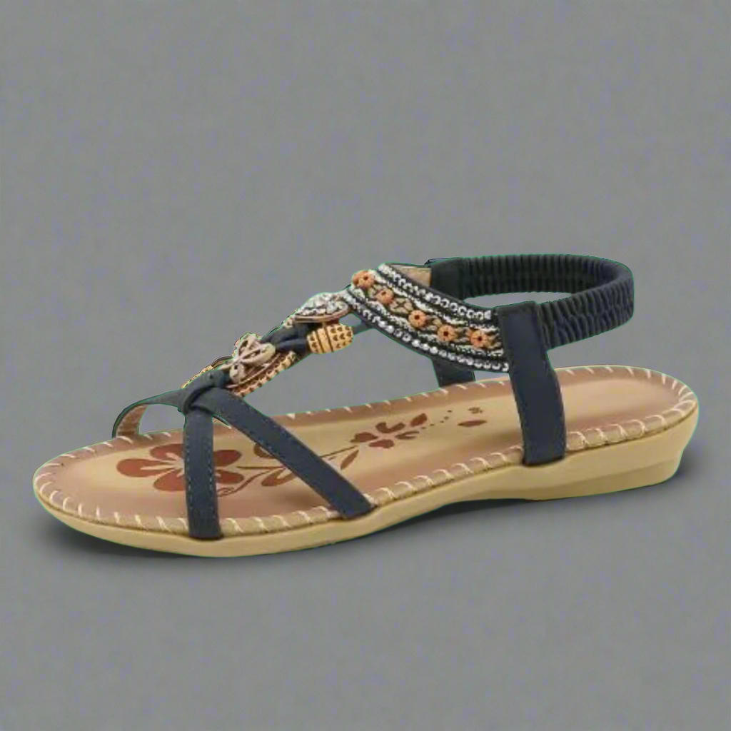 Corinna | Sandales d'été artisanales en matériau premium