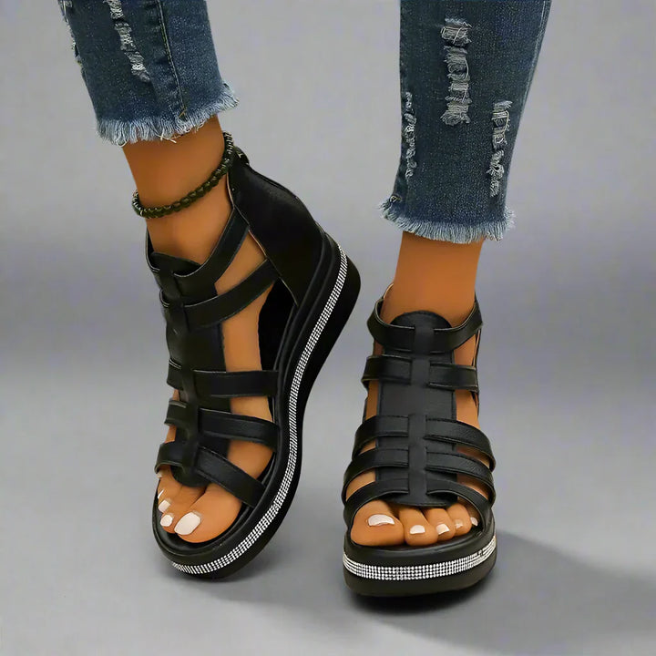 Minerva | Sandales à talons élégantes pour un confort toute la journée