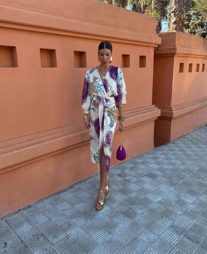 Mora - Robe Portefeuille Chic