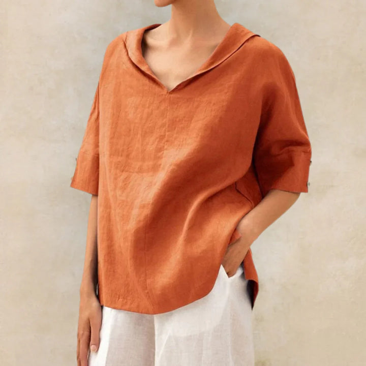 Aira™ | Blouse décontractée aérienne avec décolleté en V