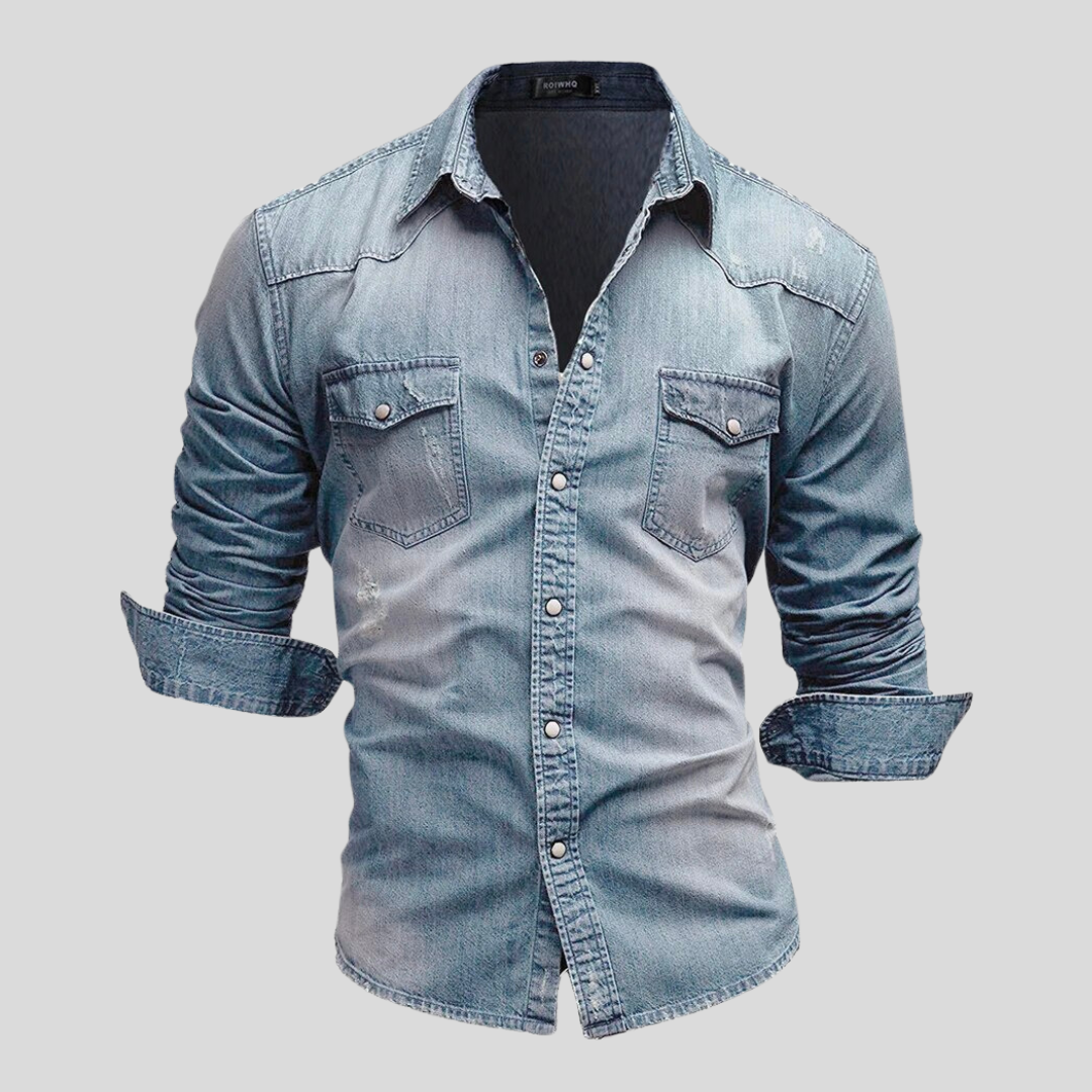 Lexon™ | Chemise en Jean Élégante et Polyvalente