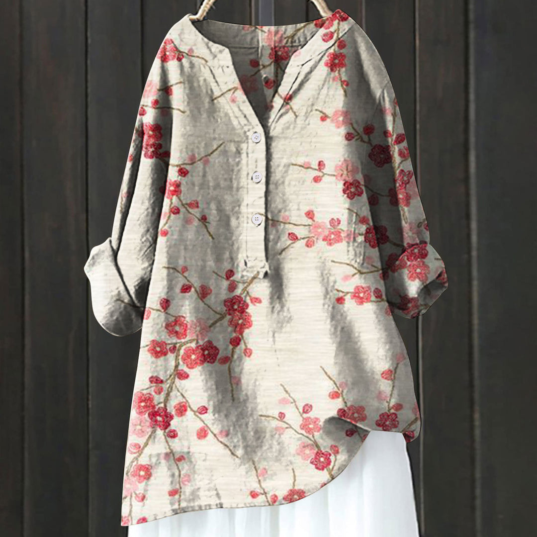Juliette™ | Robe chemise fleurie
