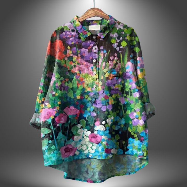Ivara™ | Chemise Florale Artisanale