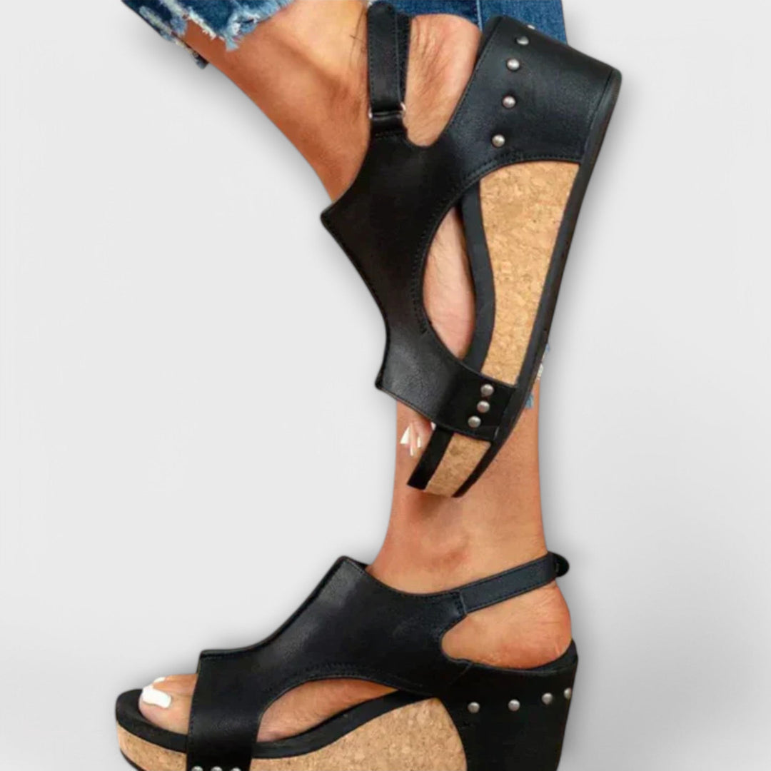 Lina - Chaussures orthopédiques à talon compensé