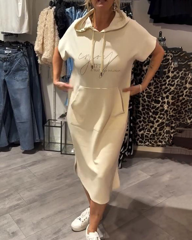 Saskia™ | Robe à Capuche Décontractée