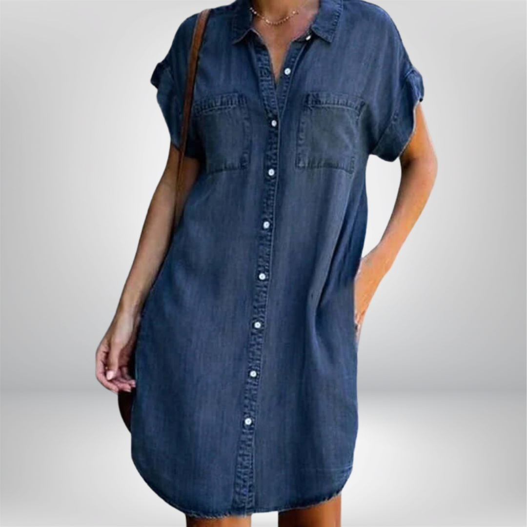 Sofia® | Robe en Jean Décontractée