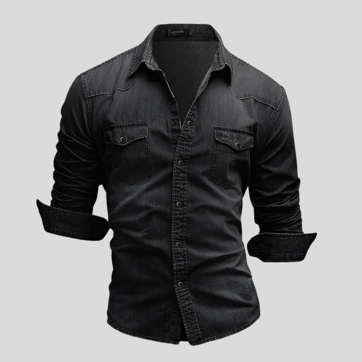Lexon™ | Chemise en Jean Élégante et Polyvalente