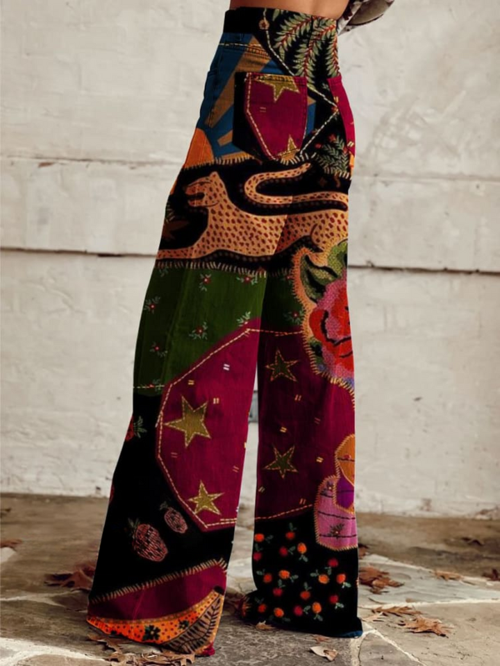 Toresa™ | Pantalon large Vintage Boho