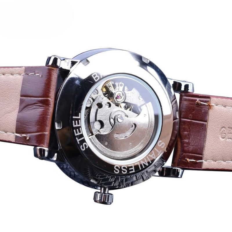 Mode Luxe Cuir Automatique Complète Montre™ - Olsen & Olsen