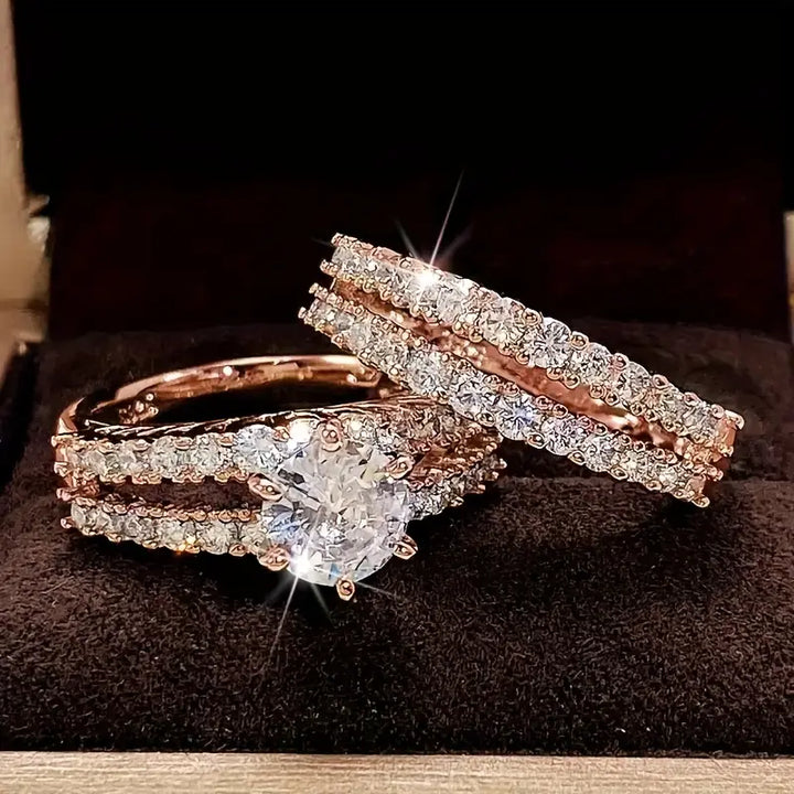 Set de Bagues Éternelle Radiance
