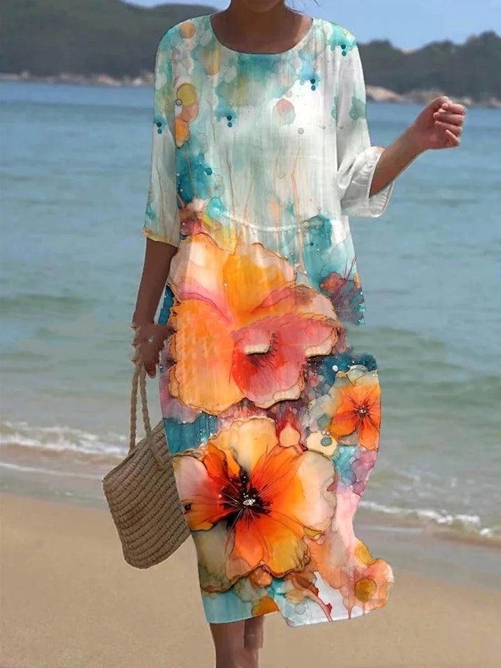Nila™ - La robe fleurie