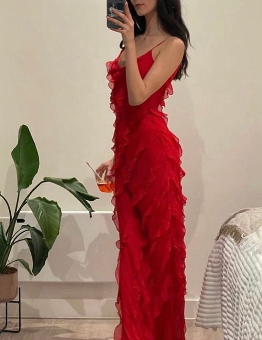 Zara - Robe avec volants