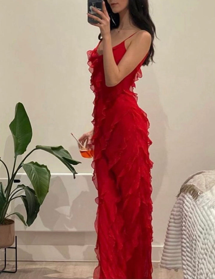Zara - Robe avec volants