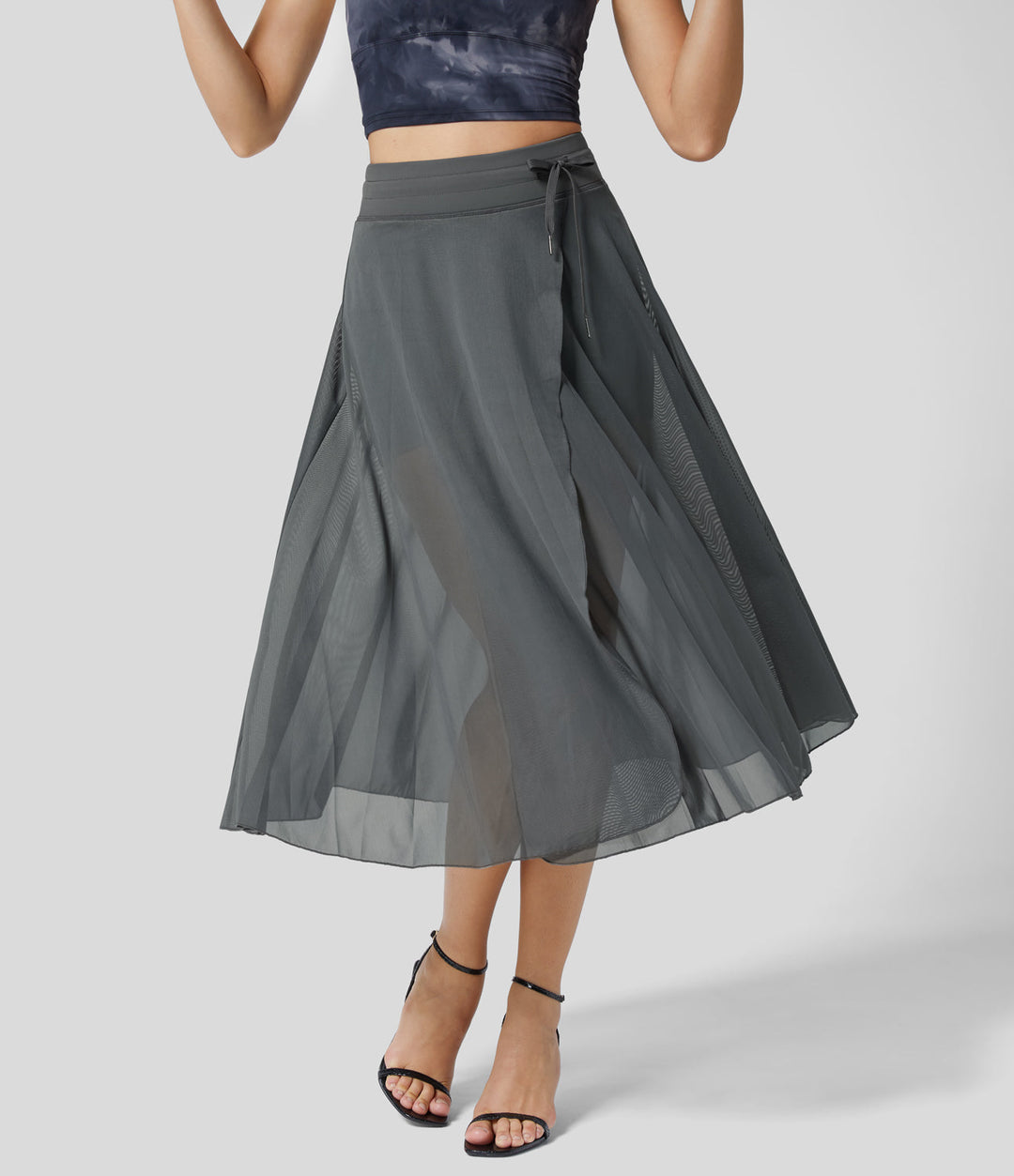 Eren™ | Jupe Midi 2-en-1 Taille Haute